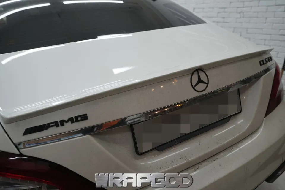 Mercedes-Benz CLSのカーラッピング事例｜費用目安・仕上がり 施工写真 1-2