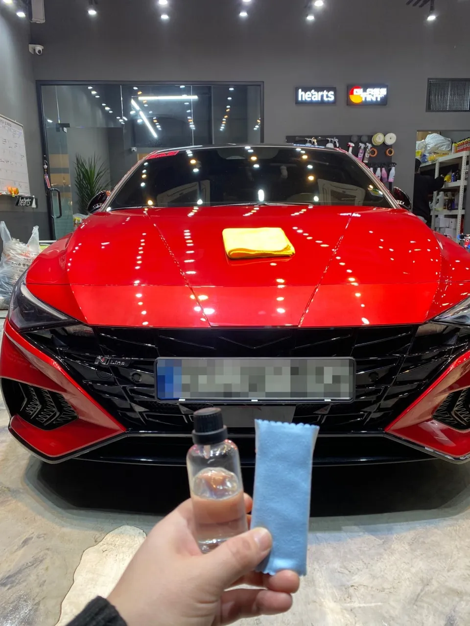 Hyundai Elantra PPF施工事例｜費用目安と仕上がり 施工写真 2-2