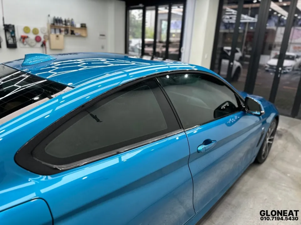 BMW 4 Series F32 カーフィルム施工事例|費用目安と仕上がり 施工写真 1-1