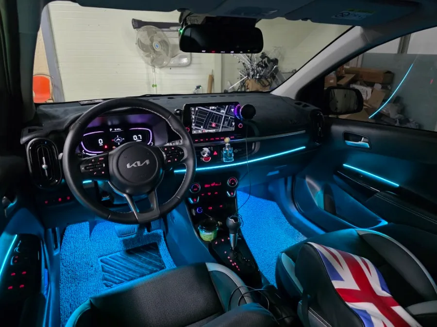 Kia Morning ambient lighting - Kia Morning Ambient Lighting Review — Enhanced Interior Mood photo 3
