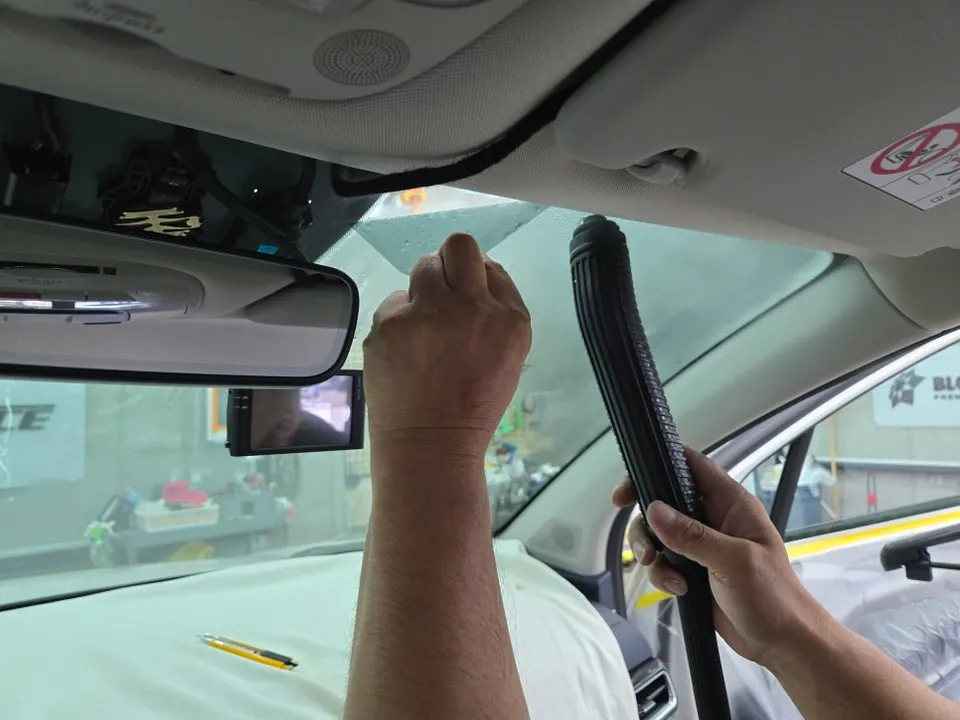Kia SportageのPPF施工事例 施工写真 6