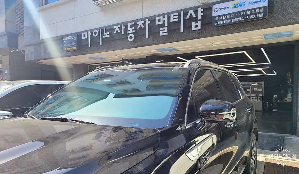 Kia Sorento MQ4のカーフィルム施工事例|費用目安と仕上がり 施工写真 2-3