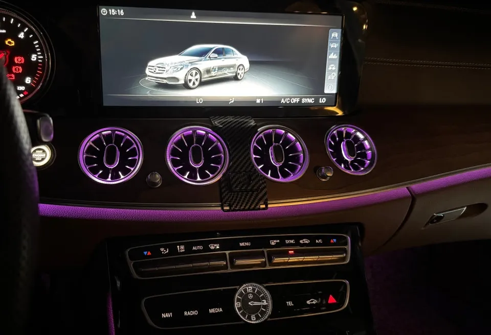 Mercedes-Benz E-Class W213 ambient lighting - Mercedes-Benz E-Class W213 Ambient Lighting Upgrade photo 4