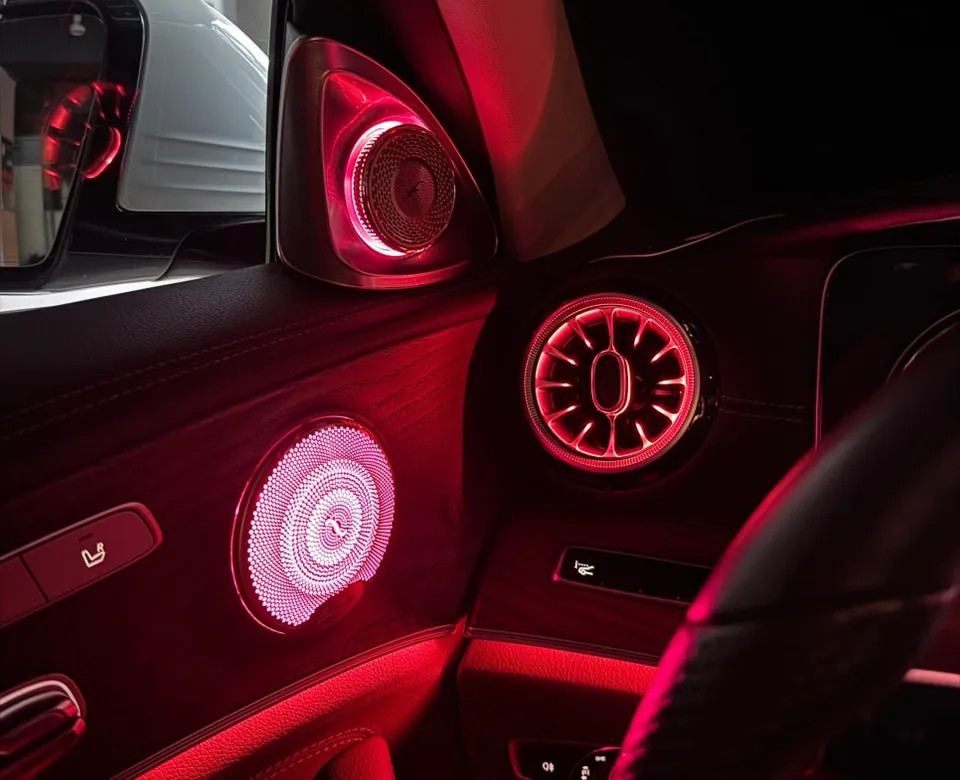 Mercedes-Benz E-Class W213 ambient lighting - Mercedes-Benz E-Class W213 Ambient Lighting Upgrade photo 5