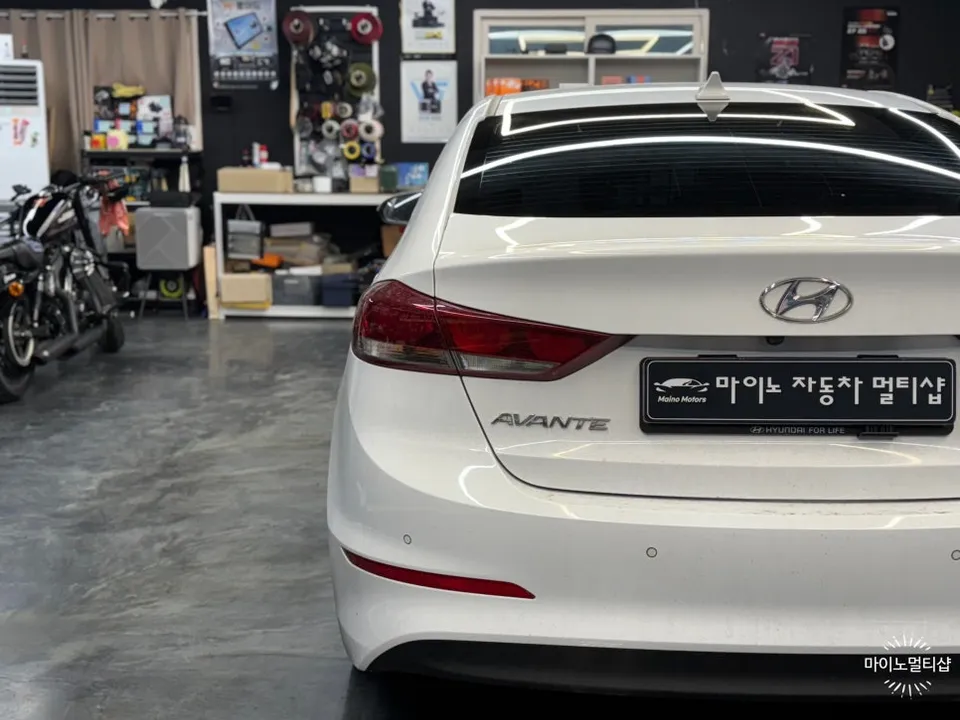 Hyundai Elantra ADのカーフィルム施工事例｜費用目安・仕上がり 施工写真 3-3