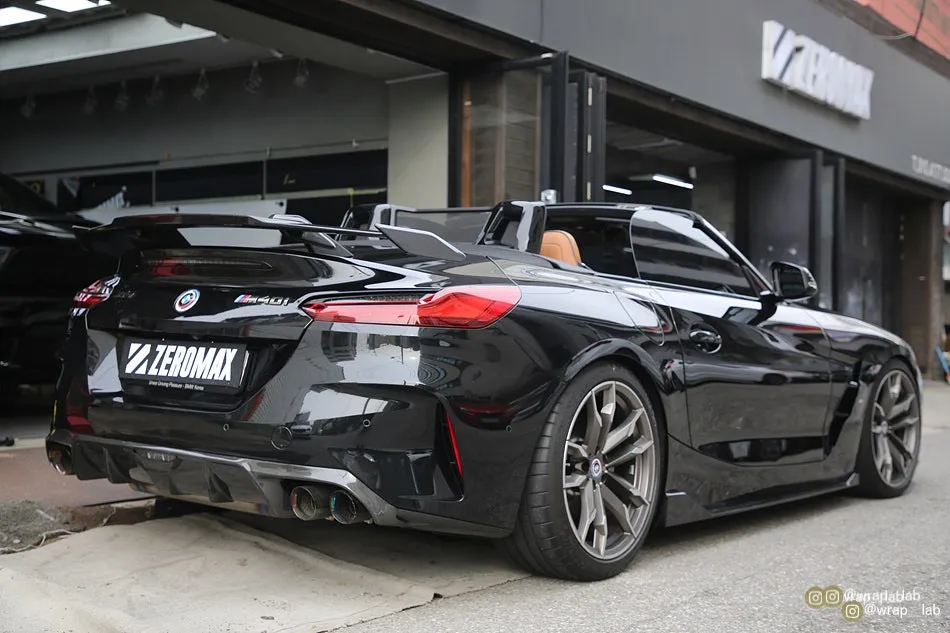 BMW Z4のカーラッピング事例|費用目安・仕上がり 施工写真 2-3