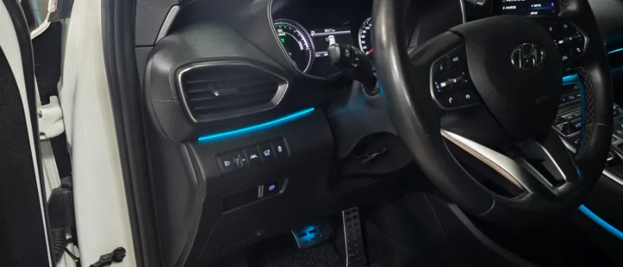 Hyundai Santa Fe TM Ambient Lighting Review — Cost & Results photo 2
