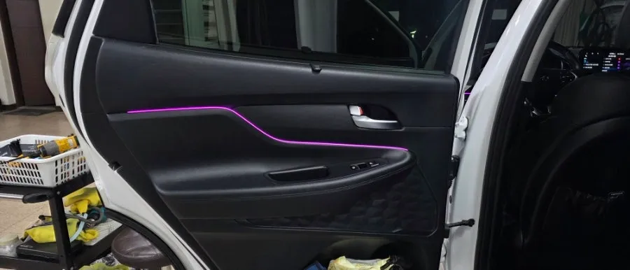 Hyundai Santa Fe TM ambient lighting - Hyundai Santa Fe TM Ambient Lighting Review — Cost & Results photo 5