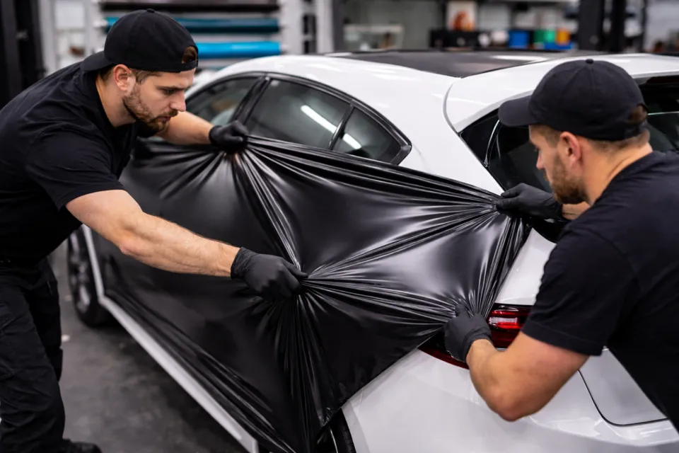 Audi RSのPPF施工事例 施工写真 2