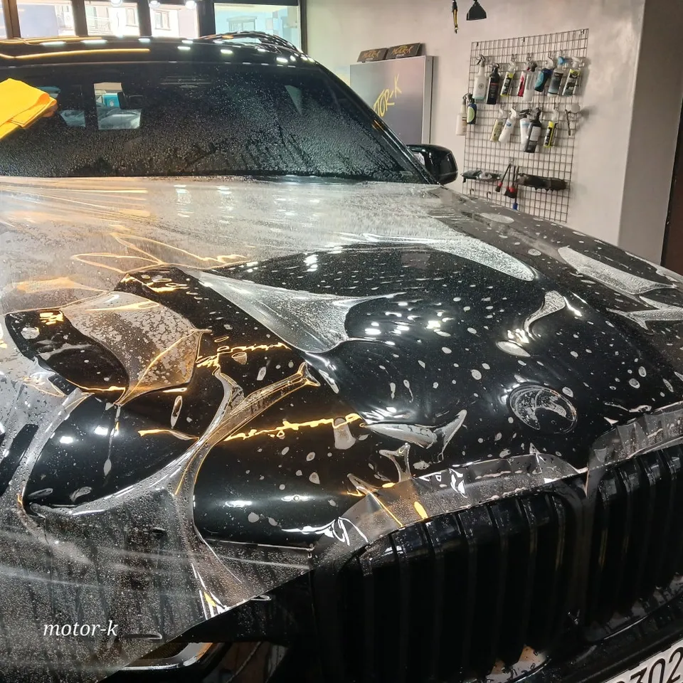 BMW X7 ppf - BMW X7 PPF Redo: Expert Installation After Previous Poor Work photo 4