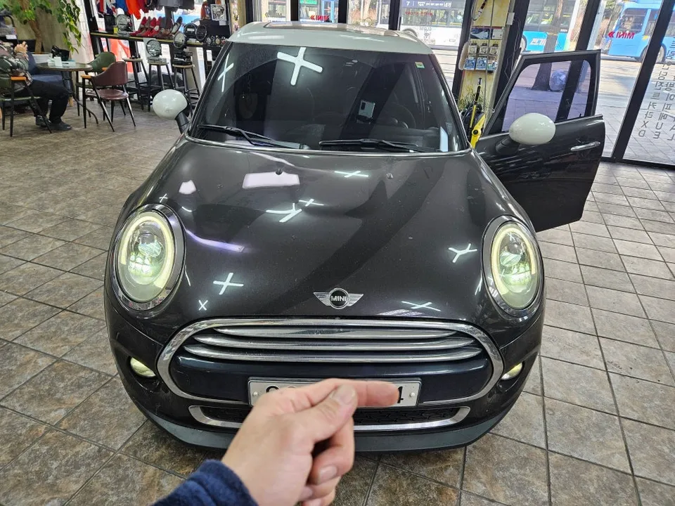 BMW MINI Cooper seat ventilation installation result