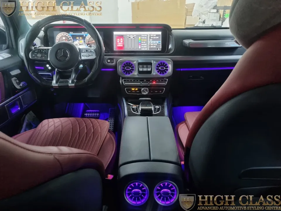 Mercedes-Benz G-Wagon ambient lighting - Mercedes-Benz G-Wagon Ambient Lighting Review photo 5