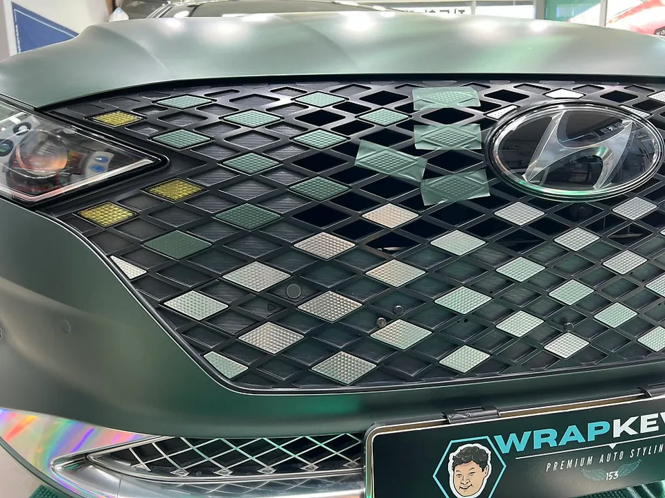 Hyundai Grandeur IGのカーラッピング事例｜費用目安・仕上がり 写真