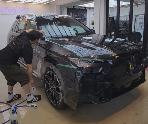 BMW X7 PPF施工事例｜費用目安と仕上がり 施工写真 1-3
