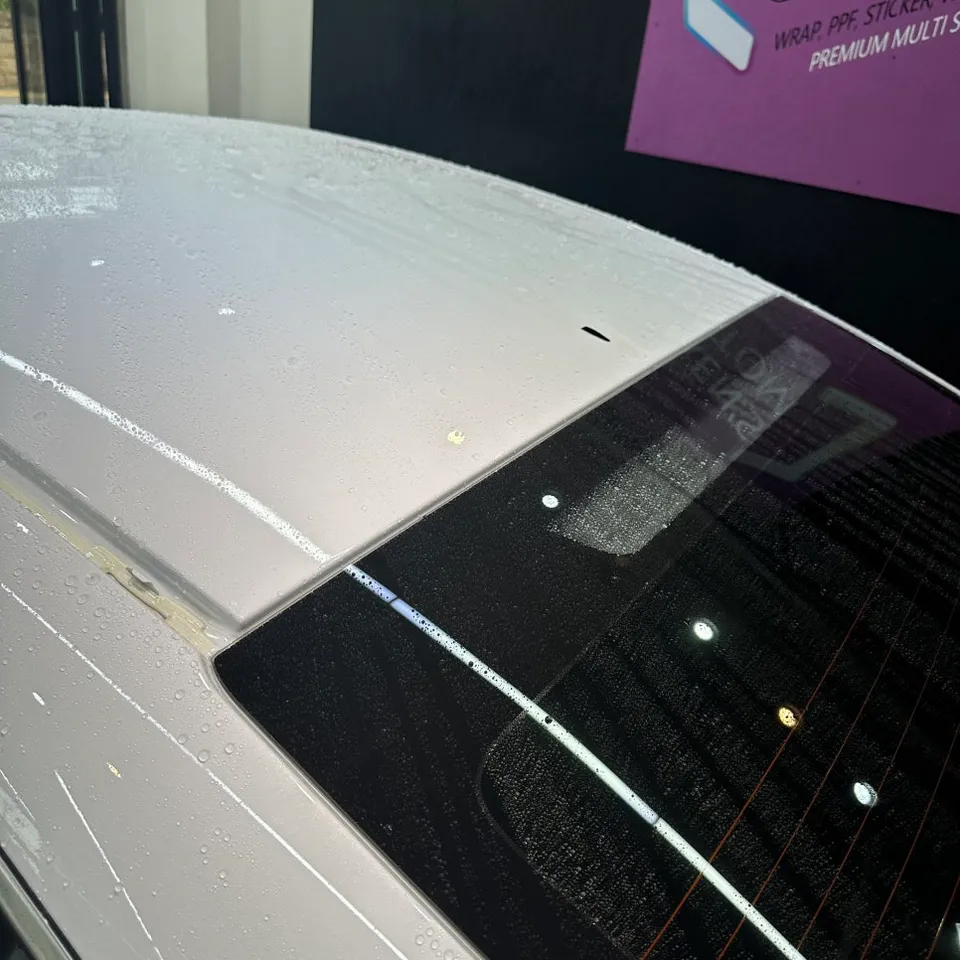 Hyundai Sonata DN8のカーラッピング事例 施工写真 6