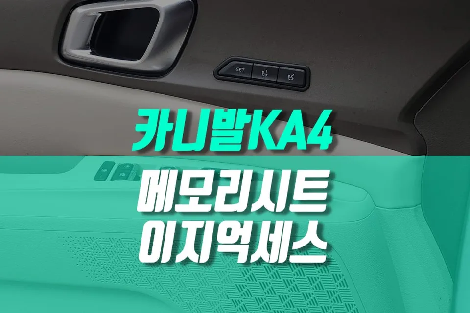 Kia Carnival KA4 oem options installation result