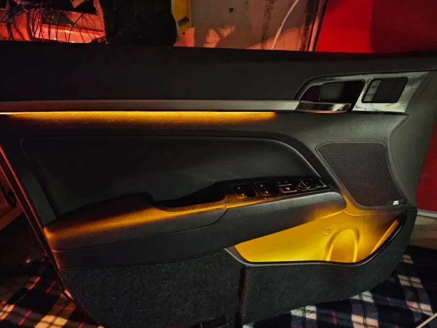 Hyundai Elantra AD Ambient Lighting Review — Cost & Results photo 2