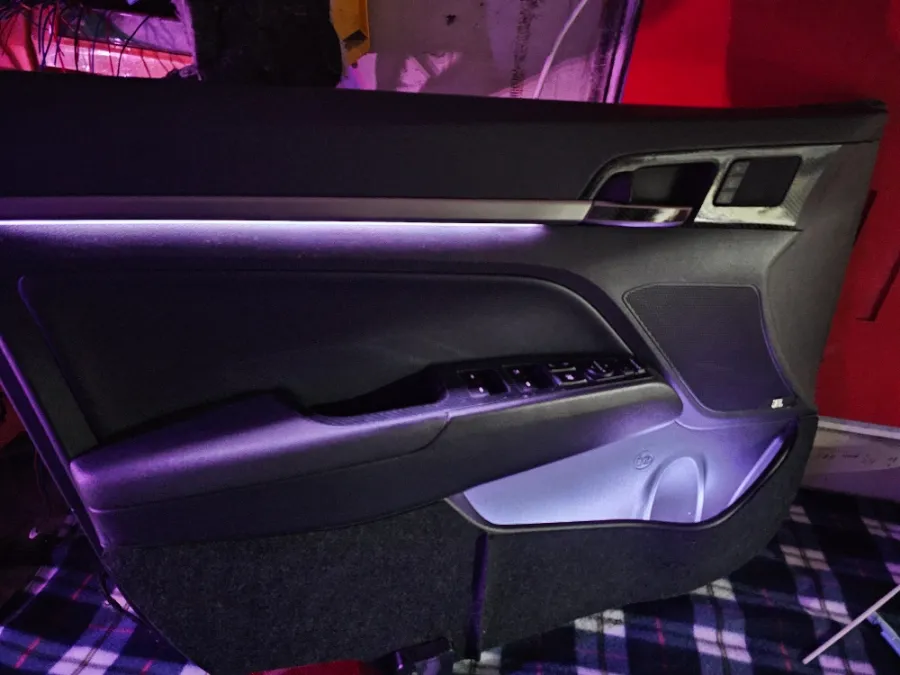 Hyundai Elantra AD ambient lighting - Hyundai Elantra AD Ambient Lighting Review — Cost & Results photo 4