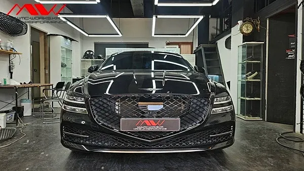 Genesis G80 vinyl wrap - Genesis G80 Vinyl Wrap Installation Review — Cost photo 5