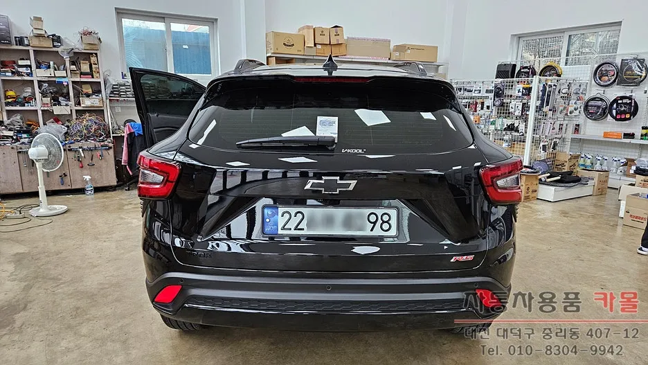 Chevrolet Trax Crossover lighting upgrade installation result