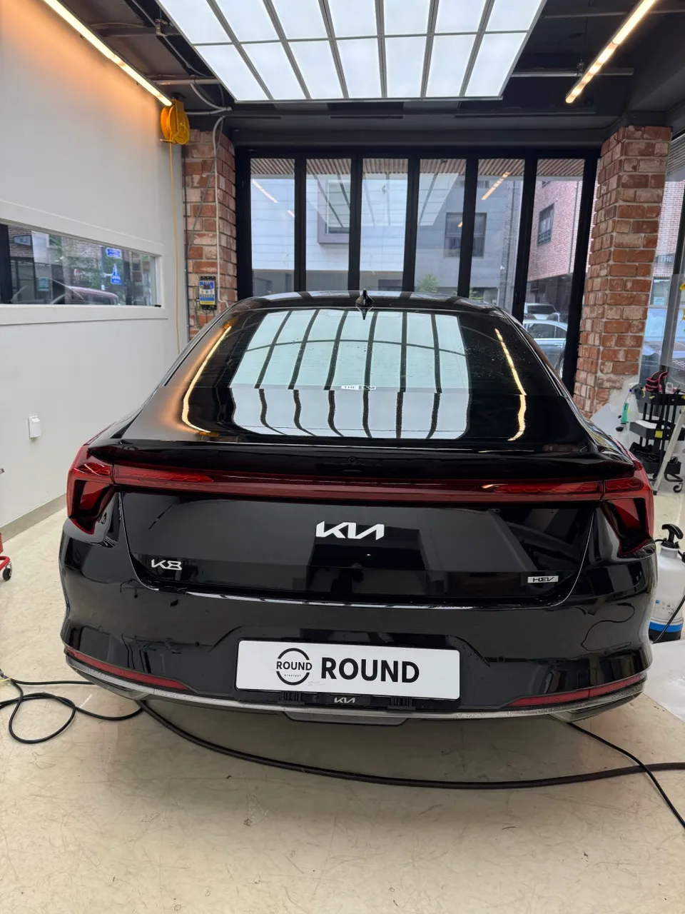 Kia K8のPPF施工事例｜韓国での実例紹介 施工写真 2-3