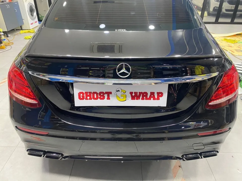 Mercedes-Benz E-Class W213のカーラッピング事例 施工写真 5