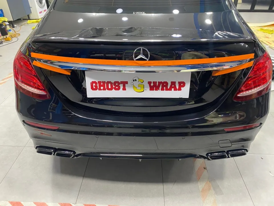 Mercedes-Benz E-Class W213のカーラッピング事例 施工写真 6
