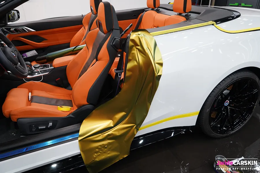 BMW M4 vinyl wrap - BMW M4 Vinyl Wrap Review: Stunning ColorFlow Satin Finish photo 4