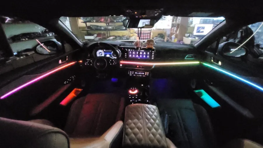 Kia K5 DL3 ambient lighting - Kia K5 DL3 Ambient Lighting Review — Cost & Results photo 3