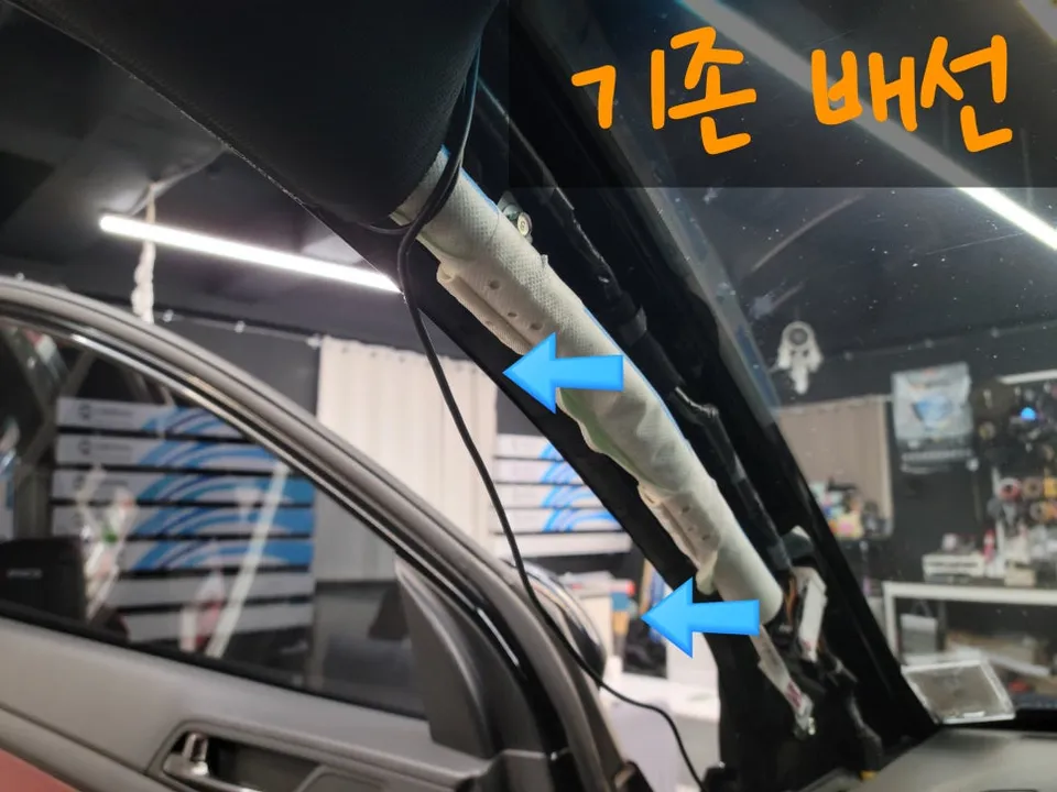 Hyundai Tucsonのドラレコ取付事例|費用目安・仕上がり 施工写真 3-2