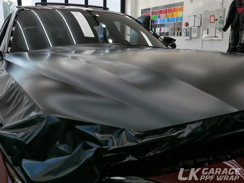 BMW M5 vinyl wrap - BMW M5 Vinyl Wrap Review: Satin Black Color Change Cost & Results photo 4