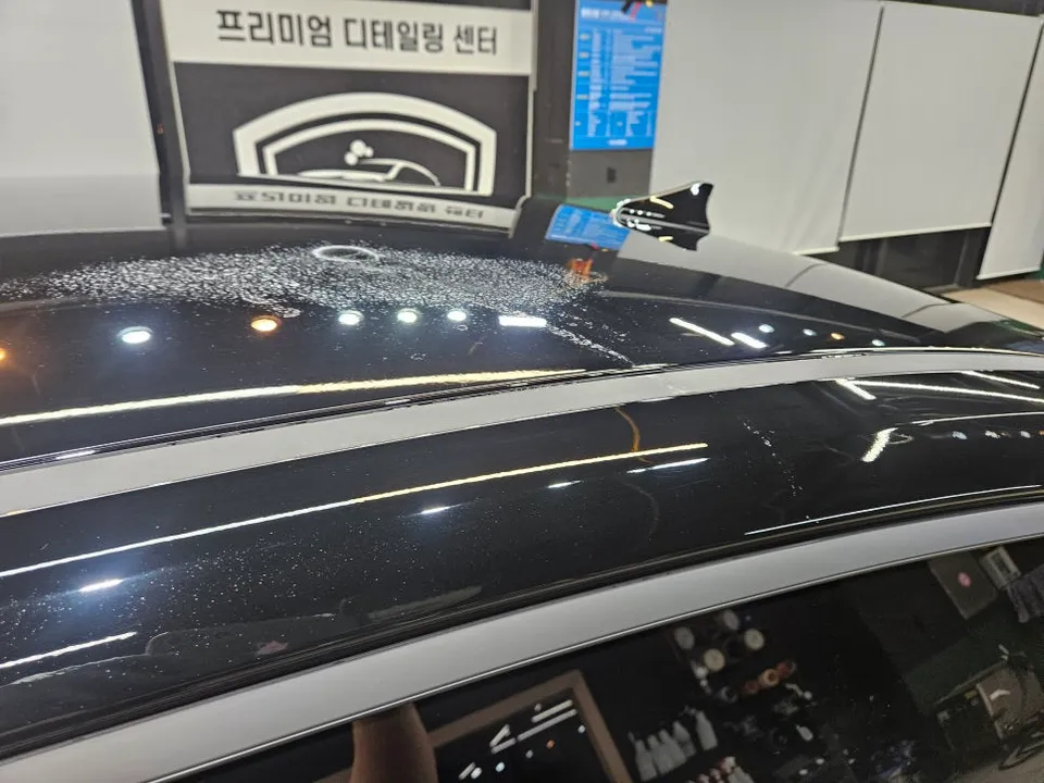Hyundai Elantra CN7のガラスコーティング事例｜費用目安と仕上がり 施工写真 4-2