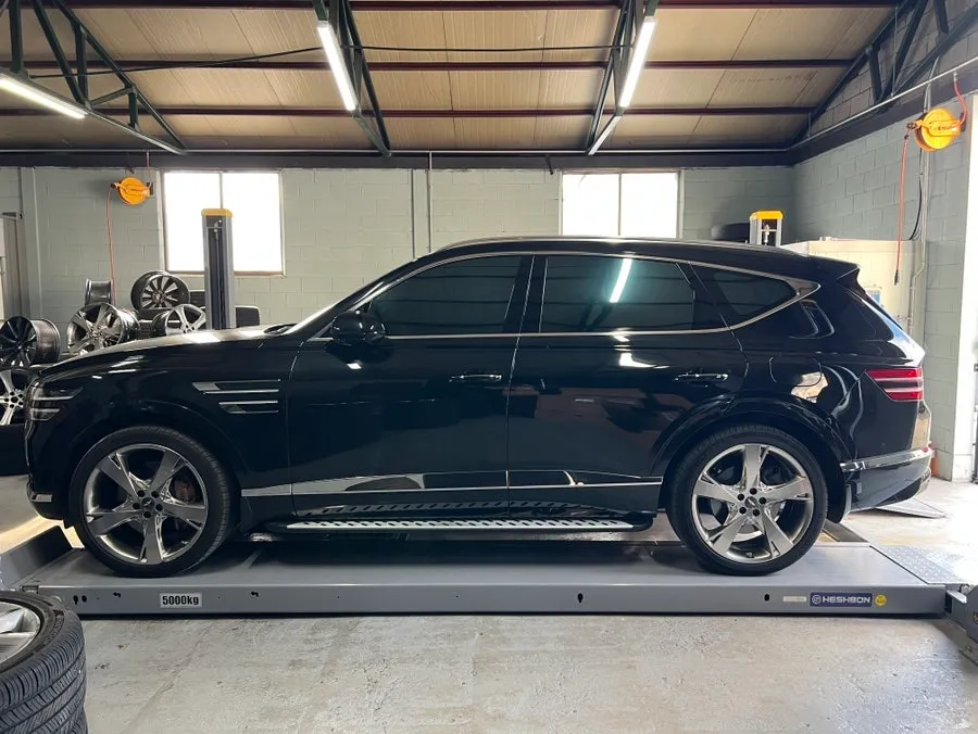 Genesis GV80 wheel repair - Genesis GV80 Wheel Repair & Painting Review photo 3