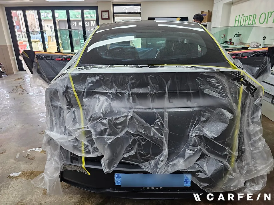 Tesla Teslaのカーフィルム施工事例｜費用目安と仕上がり 施工写真 5