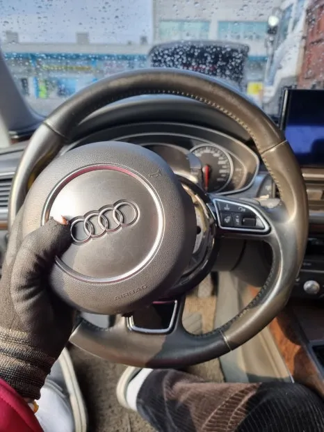 Audi A7 C7 multi package - Audi A7 C7 Multi-Package Install Review — R8 Wheel + Android Nav photo 5