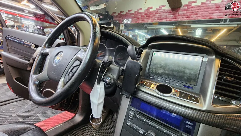 Chevrolet Captiva soundproofing installation result