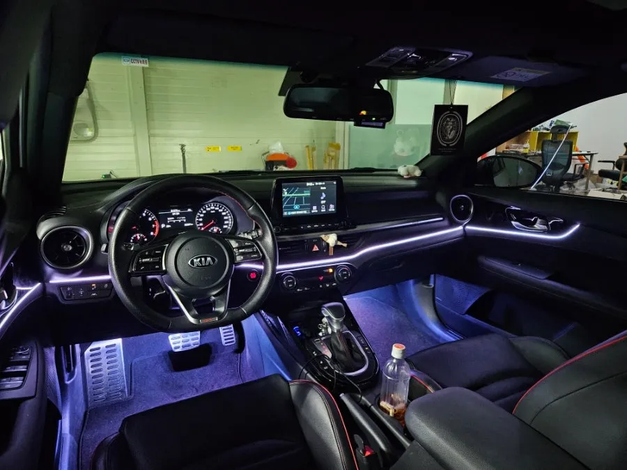 Kia K3 GT ambient lighting - Kia K3 GT Ambient Lighting Review: Premium Interior Upgrade photo 4