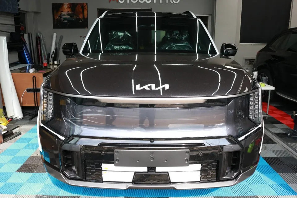 Kia EV9 PPF施工事例|費用目安と仕上がり 施工写真 1-1