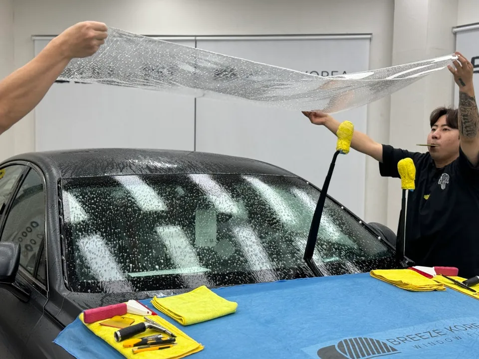 Genesis G80 PPF施工事例|費用目安と仕上がり 施工写真 2-2