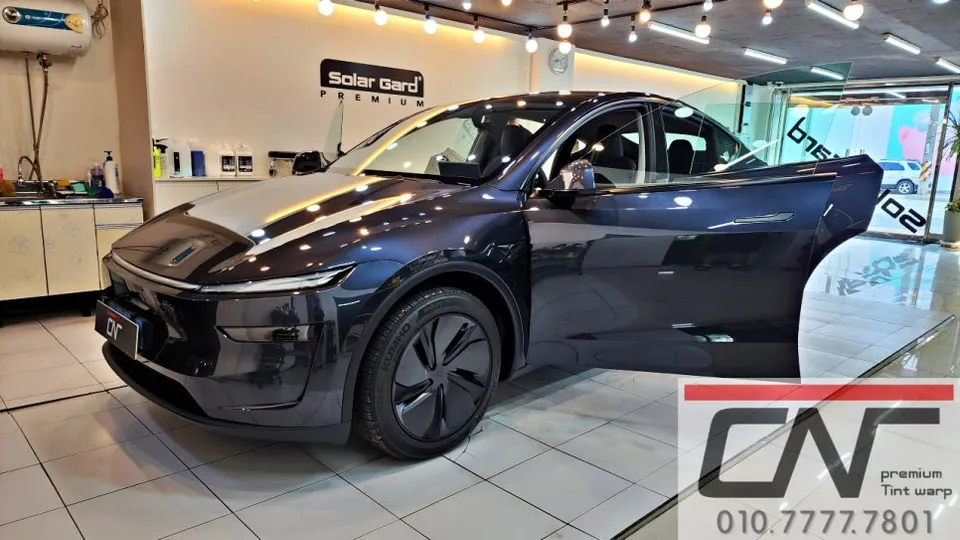 Tesla Model Yのカーフィルム施工事例｜費用目安・仕上がり 写真