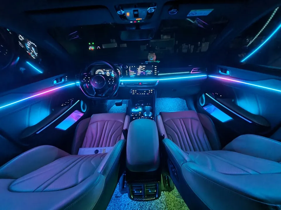 Kia K5 DL3 Ambient Lighting Review — Enhanced Interior Mood