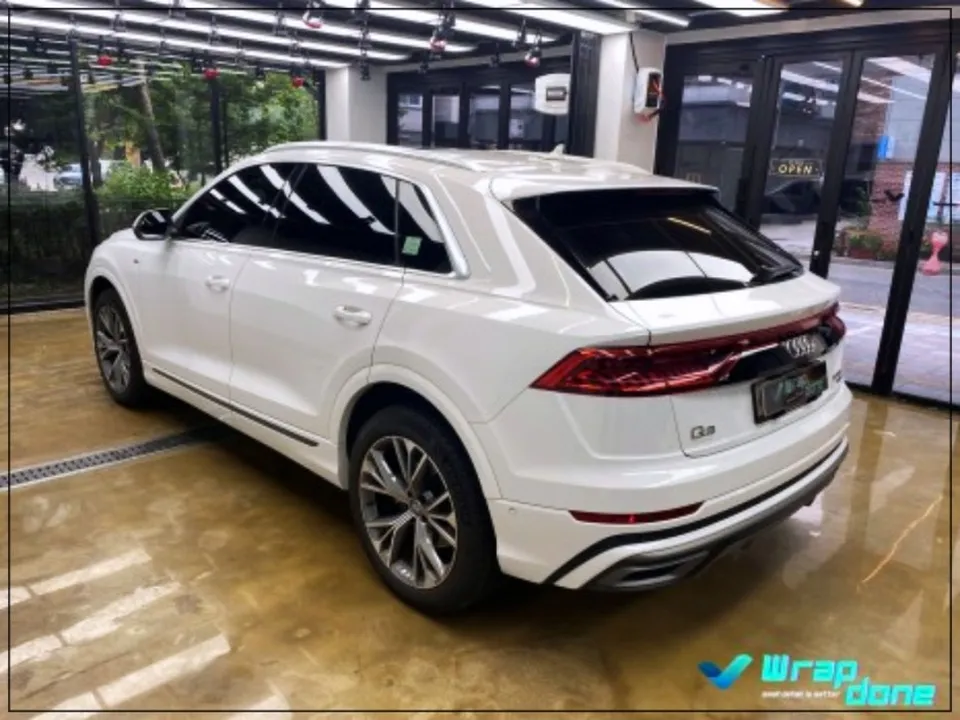 Audi Q8 wrap ppf package - Audi Q8 Wrap + PPF Package Review — Suwon photo 4