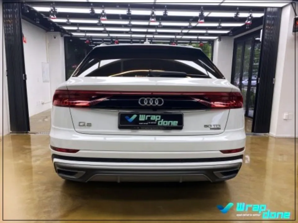 Audi Q8 wrap ppf package - Audi Q8 Wrap + PPF Package Review — Suwon photo 5