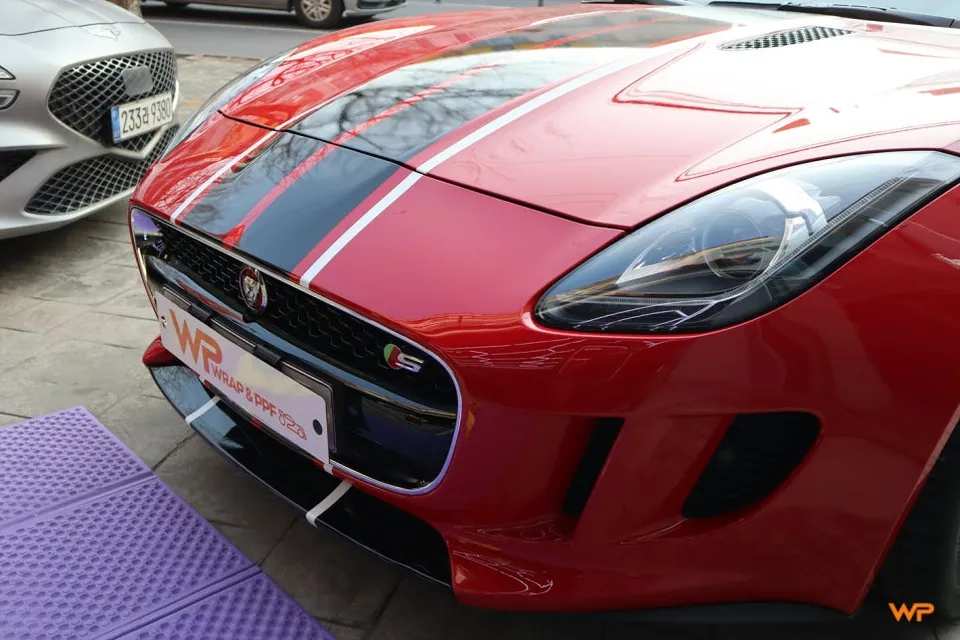 Jaguar F-Typeのカーラッピング事例｜費用目安・仕上がり 施工写真 3-2
