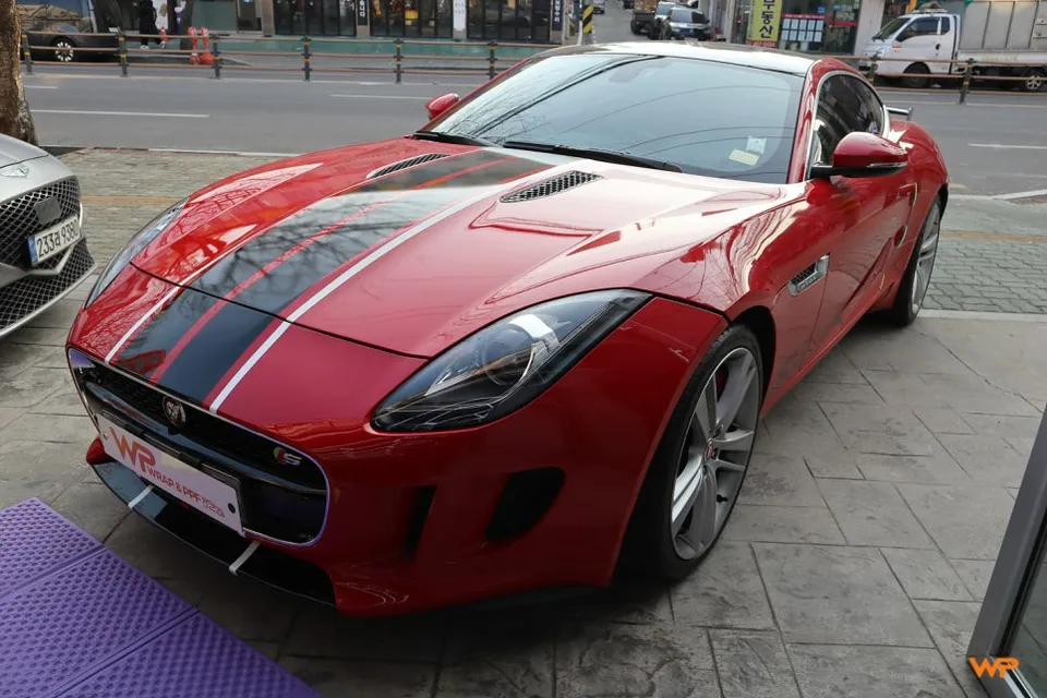 Jaguar F-Typeのカーラッピング事例｜費用目安・仕上がり 施工写真 1-3