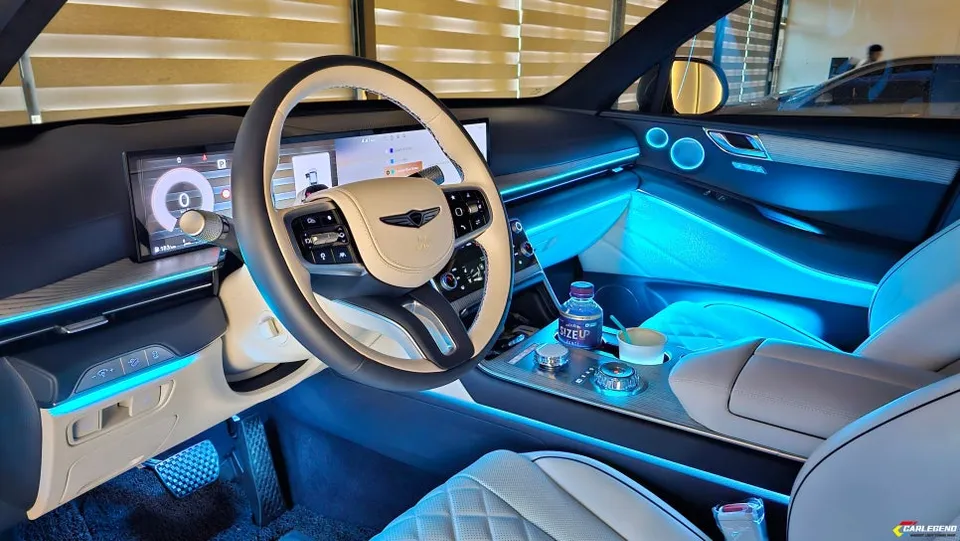 Genesis GV80 ambient lighting - Genesis GV80 Ambient Lighting Upgrade: Custom Mood Lighting photo 4