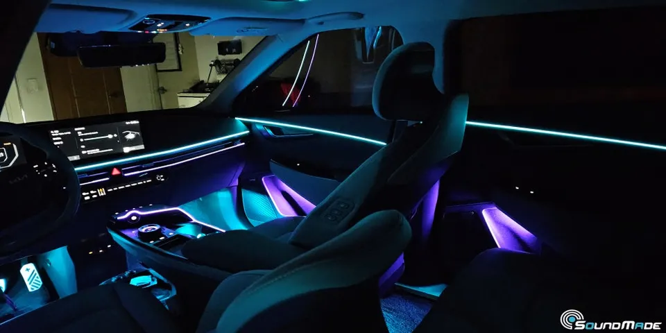Kia EV6 ambient lighting - Kia EV6 Ambient Lighting Review — Enhanced Interior Mood photo 3