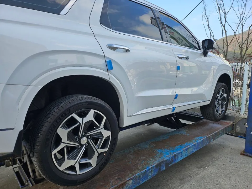 Hyundai Palisade body kit - Hyundai Palisade Aero Kit Installation Review photo 3