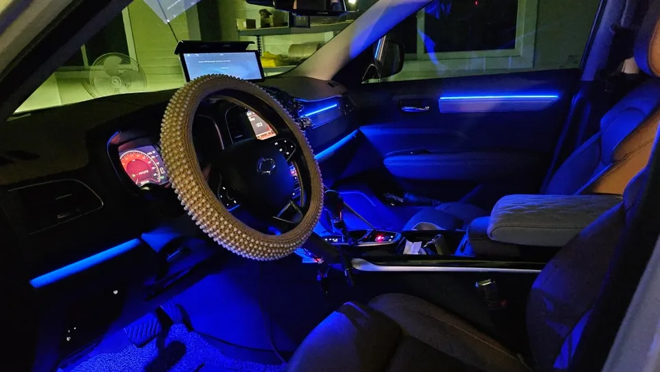 Renault Korea QM6 ambient lighting - Renault Korea QM6 Ambient Lighting Review — Enhanced Interior Moo photo 3