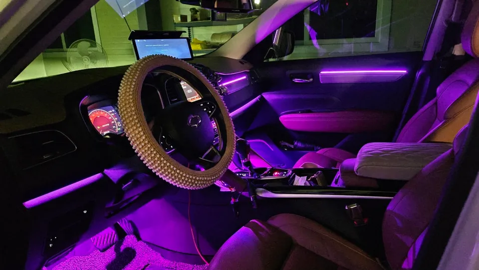 Renault Korea QM6 ambient lighting - Renault Korea QM6 Ambient Lighting Review — Enhanced Interior Moo photo 4